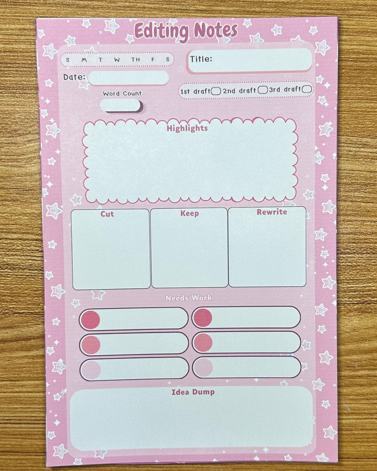 Editing Notepad