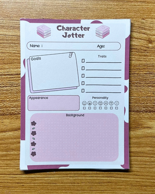 Character Jotter